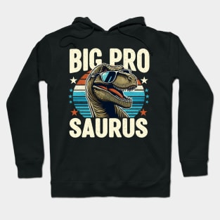 Bigbrosaurus T Rex Dino Big Bro Saurus Brother Boys Dinosaur Hoodie